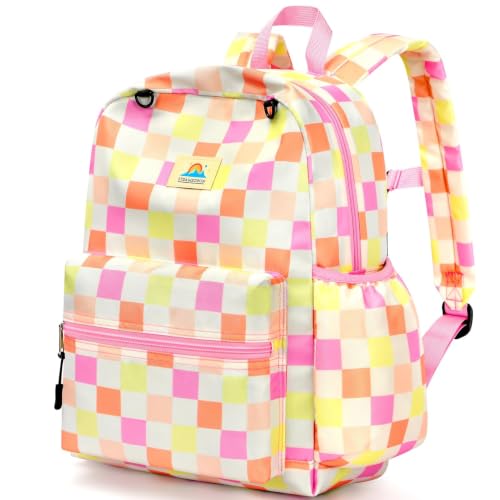 Image of STEAMEDBUN Kids Backpack for Boys Girls 5-8, 15inch Girls Boys Backpacks Kindergarten