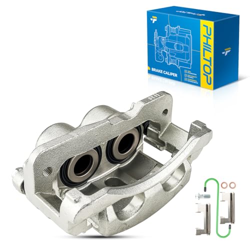 Image of PHILTOP Front Left Brake Caliper for 1999-2006 Chevrolet Silverado 1500 | Fit for 1999-2006 GMC Sierra 1500, 2000-2006 Chevrolet Tahoe, 2000-2006 Chevrolet Suburban 1500, 18-B4729