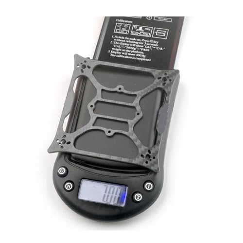 Placa Inferior Carbono Reforzado 90mm para UAV miniatura 4