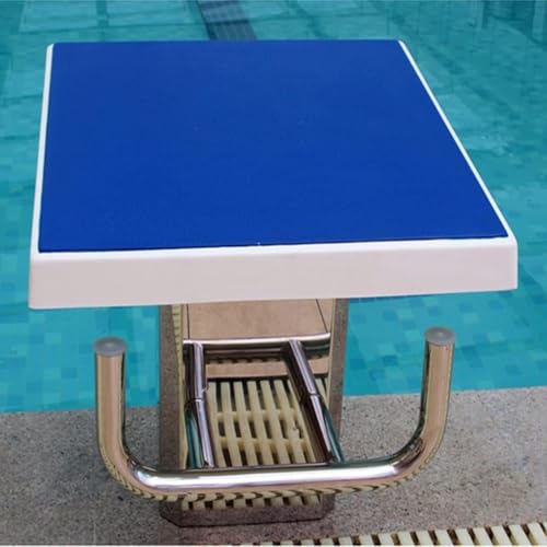 JJENXYYDS Plataforma de Buceo para Equipos de Piscina,Tabla de Buceo para Piscinas de Servicio Pesado, Superficie Antideslizante, Base Cuadrada, con Accesorios, para Piscina Actual y Competencia,B