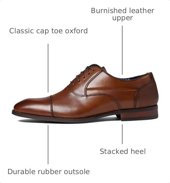 Image of Stacy Adams Kallum Cap Toe Oxford