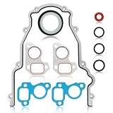 GoaMotors Timing Cover Gasket Seal TCS45993 Water Pump Gaskets Main Seal Fits for GM for Chevrolet LS Series LS1 LS2 LS3 LS6 LQ9 LQ4 Vortec 4.8 5.3 5.7 6.0 for Pontiac G82 for Cadillac CTS