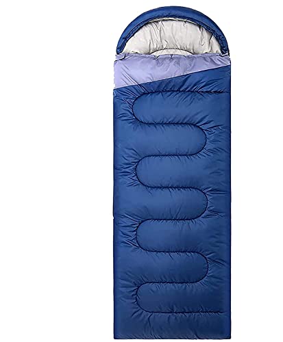 Sac de couchage ultra léger et compact cyan pour le camping