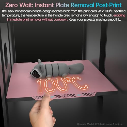 Image of BIQU CryoGrip Pro Glacier Build Plate for Snap-Maker U1 3D Printer