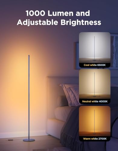 Image of Govee RGBIC Floor Lamp Basic, 1000lm LED Corner Lamp