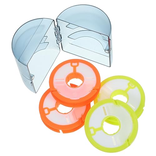 Alasum Anti-Fall Silicone Main Line Box 4 Spools Tackle Storage Box for Fishing