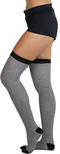 Image of ToBeInStyle Women's Over The Knee Knit Thigh High Warm Socks