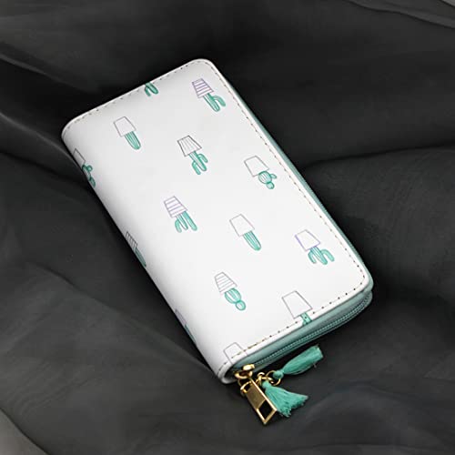 Cute Girls Cactus Wallet - Long Purse With Tassels (Cactus C1010)4