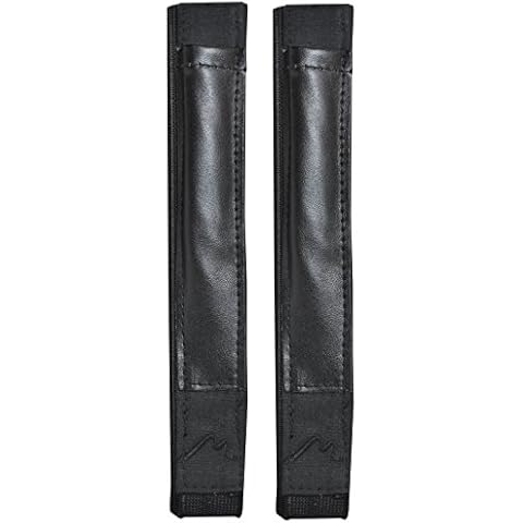 Pen Holder by Metier Life | Fits MoleSkine and A5 Hardcover Notebooks | Single Writing Utensil Case for Pens and Stylus Case | 8" - 8.5" Notebooks (Two Pack, Black) Cover