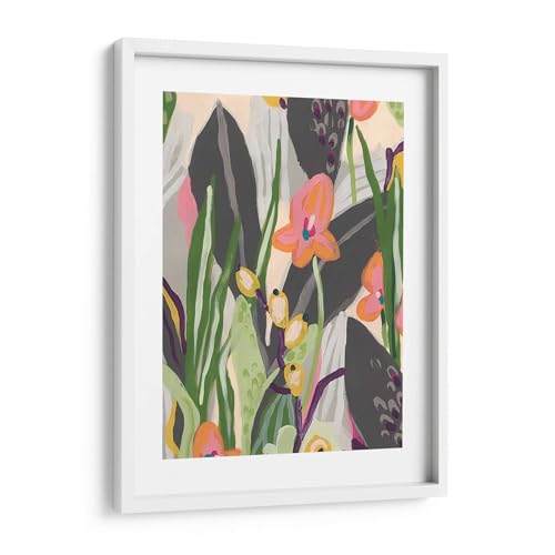 Canvas Lab | Vibrant Ladyslippers I by June Erica Vess