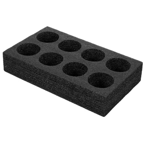 LALADEFIEE Soporte para de Bebida con Algodón Perlado Bandeja para Llevar con Orificios Resistente y para Café Té y Bebidas Frías Accesorio Práctico para Embalaje para Llevar Reutilizable