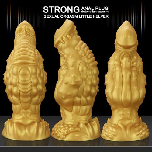 SMGKB-Silikon-Dicker-Riesen-Realistischer-DildoAnaldildo-mit-SaugnapfMonster-Fantasy-AnalplugProstata-Massagegeraet-Sexspielzeug-Vagina-Anal-Spiel-fuer-Frauen