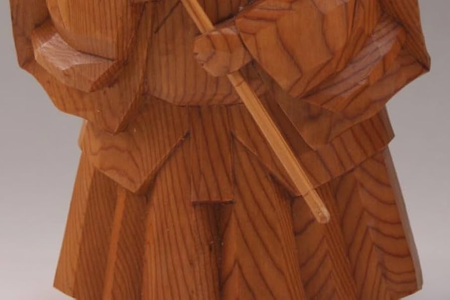 一位一刀彫　高砂（一位の木台付き） 一位一刀彫 高砂（一位の木台付き） - メルカリ