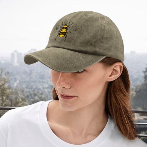 Bee Sun Hat River Hat Pigment Black Golf Hats Men Gifts miniatura 5