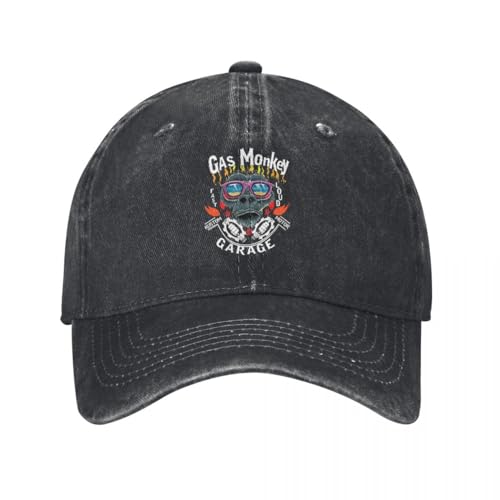 Casquette Gas Monkey Garage vintage délavée pour vos sessions de musculation et de sport outdoor