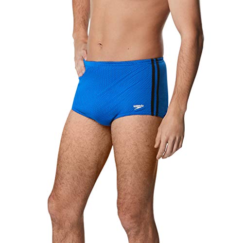 Speedo Men's Swimsuit Square Leg Poly Mesh Training Suit3