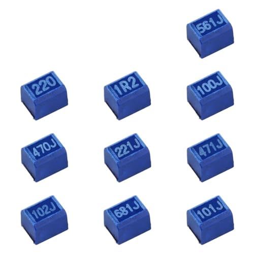 10Pcs 1812 SMD Inductor 1.2uH 10uH 15uH 22uH 47uH 100uH 220uH 470uH 560uH 680uH 1000uH Inductance(220uH 100mA)