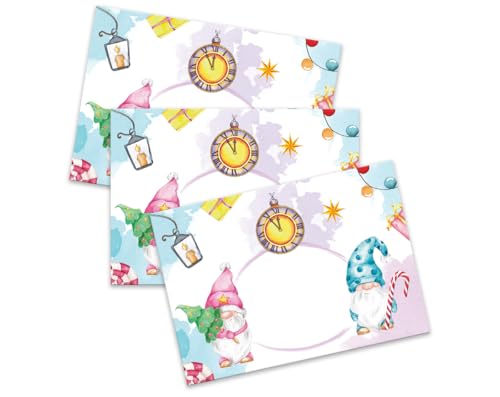 Briefpapier-Set für Weihnachten Tomte rosa Blöcke Umschläge Kindermotiv für Mädchen Jungen Weihnachtsbriefpapier Weihnachtspapier Brief an Weihnachtsmann (Block A5 mit 25 Blätter + 15 Umschläge)