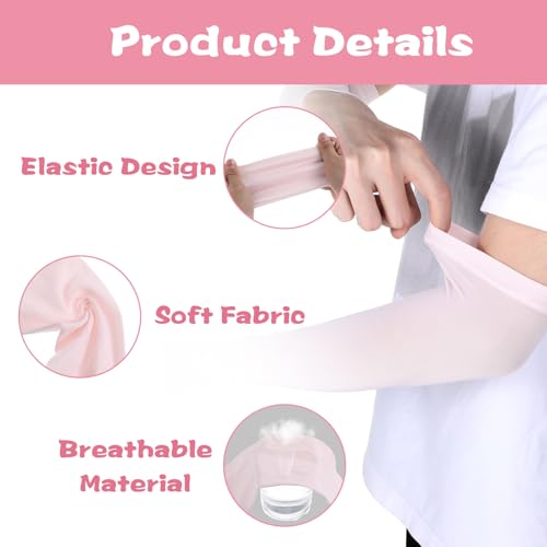 Basketball Sleeves Youth, 4 Pairs 11" Football Sleeves Youth for Boys and Girls (4 Colors)2