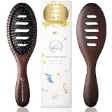 one&Aphrodite パドルブラシ 速乾 ウェットブラシ 濡れ髪 ヘアブラシ サラサラ 頭皮マッサージ くし 抜け毛 レディース メンズ