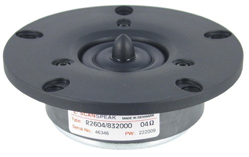 R2604/832000-25mm Tweeter Scan Speak - Discovery - 4ohm