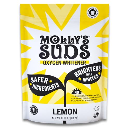 Molly's Suds Oxygen Whitener | Powerful Bleach Alternative, Chlorine Free & Color…