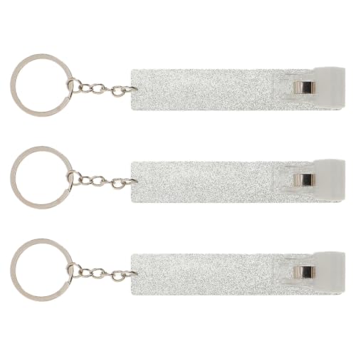 3pcs Acrylic Card Grabber Keychain, Smooth Retrieval Tool | Polished Surface, Portable Attachment, Self-service Kiosks and Metro Ticket Machines, for Students and Frequent Users