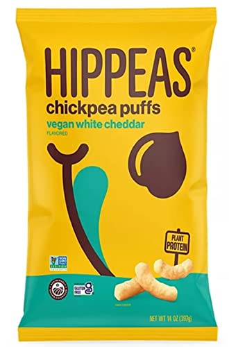 Hippeas Vegan White Cheddar Puffs (14 Oz.) #TOP20