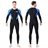 Diving Skin Suit for Women Men, Full Body Scuba Dive Swimming Thin Swimsuit, One Piece UV Protection Quick Dry Rash Guard Swimwear Surfing Snorkel Kayak Water Sport