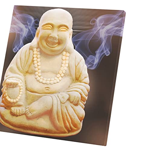 Affiche Bouddha Rieur pour créer un salon zen et accueillant