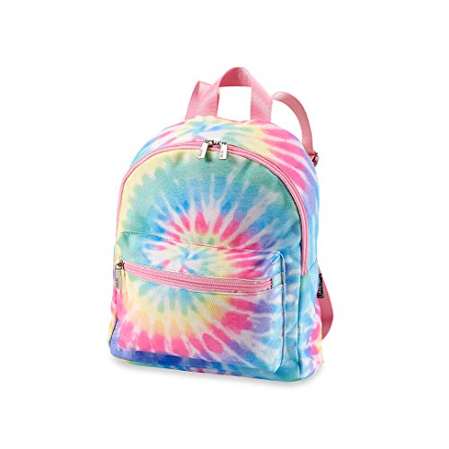 Top Trenz Inc Canvas Mini Backpacks or DayBags (Tie Dye Pastel)