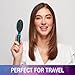 Conair Salon Results Hairbrush Set - Travel Hair Brush - Hairbrushes for All Hair Types - curly hair brush - hairbrush - detangler brush - Travel size + Full-size Brush
