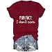 Fun Fact I Don't Care Shirt Fun Fact I Don't Care Tshirt Claret