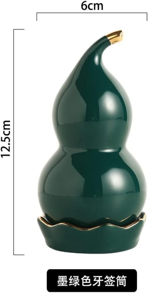 Toothpick Box Household Porcelain Jar Holder