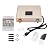 Mini Electric Tankless Water Heater, 3000W 110V Portable Tankless Water Heater On-Demand Instant Hot Water Heater Wall Mount Water Heater with a Remote control and LED Display for Kitchen Bathroom