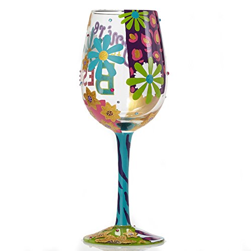 Lolita You’re The Best Painted Artisan Wine Glass #TOP2