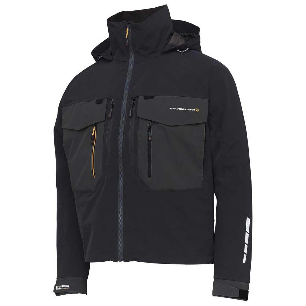 Savage Gear Sg6 Wading Jacket M Black/Grey
