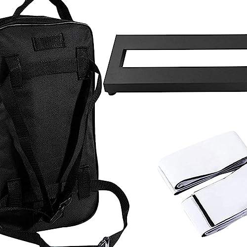 Fancyes Estojo para pedaleira de de de pedaleira de baixo de grande capacidade estável removível par