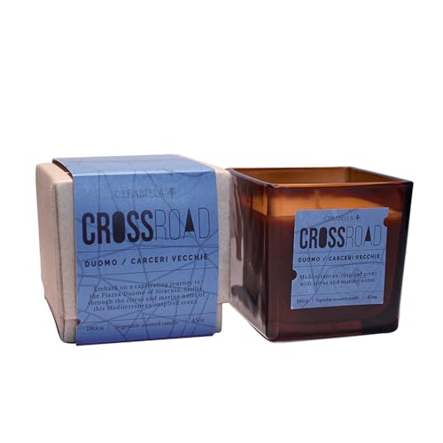 Bougie parfumée CROSSROAD MEDITERRANEAN LAMARE pour salon cosy