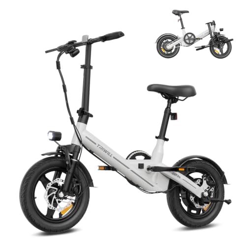 Electric Bike for Adults and Teens, 1000W Peak Motor, 14" Commuter Ebike image 3