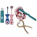 SM SunniMix 6 UNIDS Niños Médico Dentista Modelo de Dentadura Kits de Imaginación Juguetes Educativos de Madera