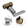 Brass Concealed Shower Valve DN15 Quick-Open Dark Switch for Bathhouse Solar Water Supply for In-Wall Maintenance Accessories(DN15-1) #5
