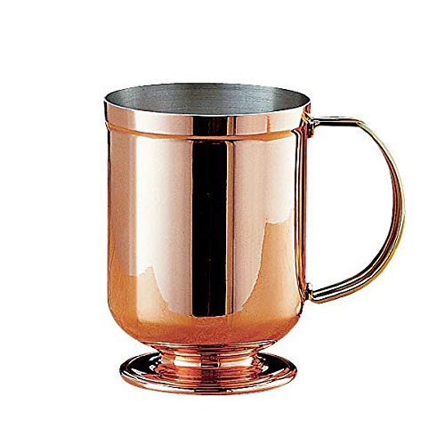 Amazon.co.jp: 新光金属(Sinkoukinzoku) マグカップ 素銅 400ml 純銅 