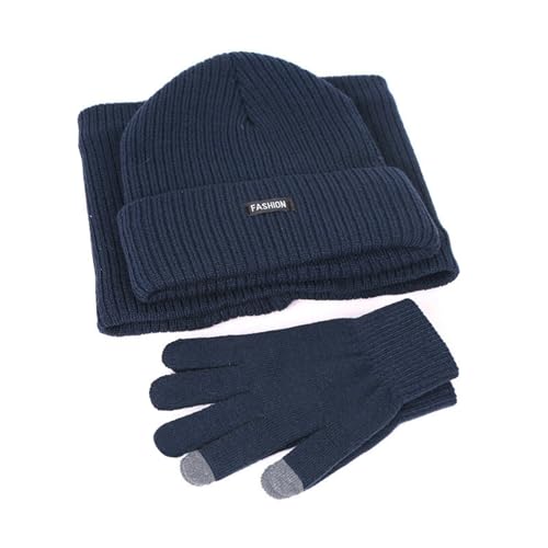 Guantes de punto de invierno de alta densidad con aislamiento térmico 6
