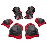 Kids/Youth Knee Pad Elbow Wrist Pads Guards Protective Gear Set, for Roller Skates,Cycling Bike,Skat