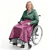 Small Lap Blanket,Soft Cozy Blanket for Knees,Wrap Shawl for Back and Shoulders,Wheelchair Outdoor Blanket(43 * 28inches,Purple)