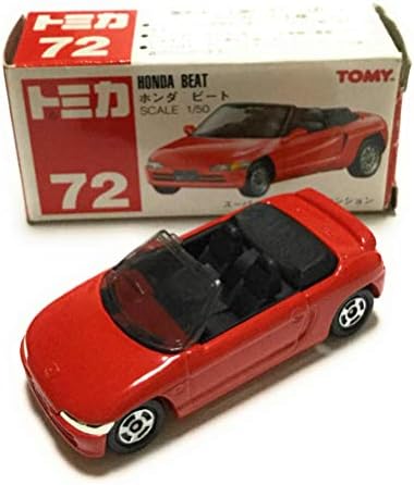 Amazon | トミカ No.72 ホンダ ビート | ミニカー・ダイキャストカー 