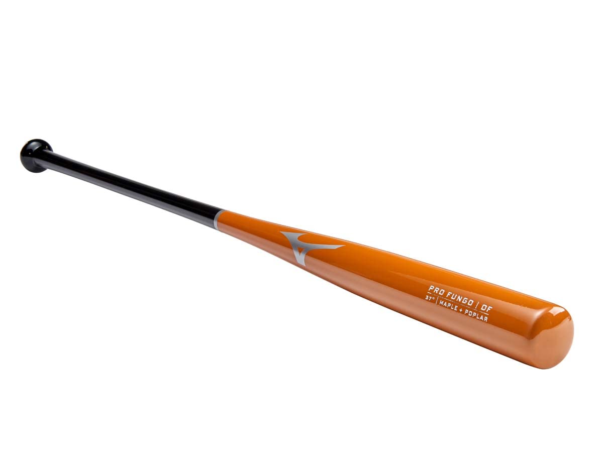 Mizuno Pro Fungo Bat, Orange, 37 inch