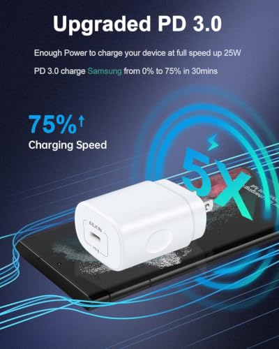 USB C Charger Block Super Fast Charging for Samsung Galaxy Wall Plug Apple - image 2