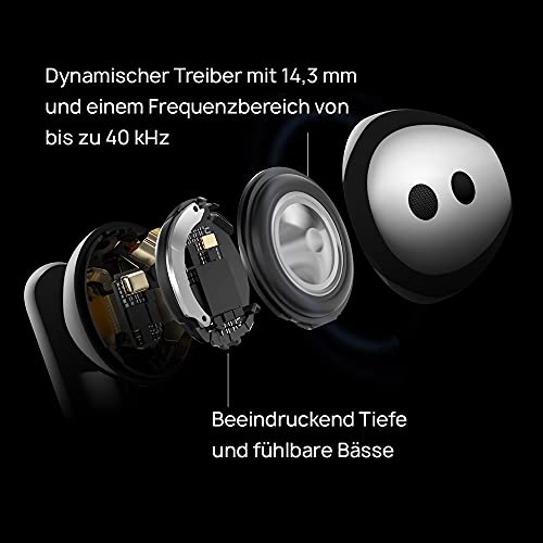 HUAWEI FreeBuds 4, True Wireless Bluetooth Kopfhörer mit Aktiver Geräuschunterdrückung (Active Noise Cancellation), 3… - Image 7